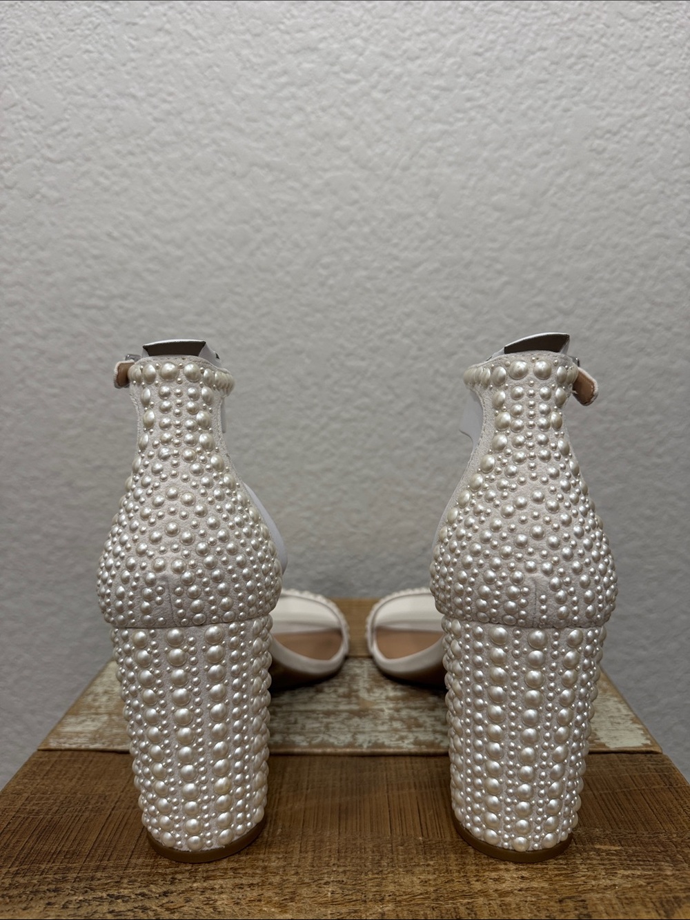 INC International Concepts Lexini Pearl Heels Size 11 NEW - Picture 6 of 8